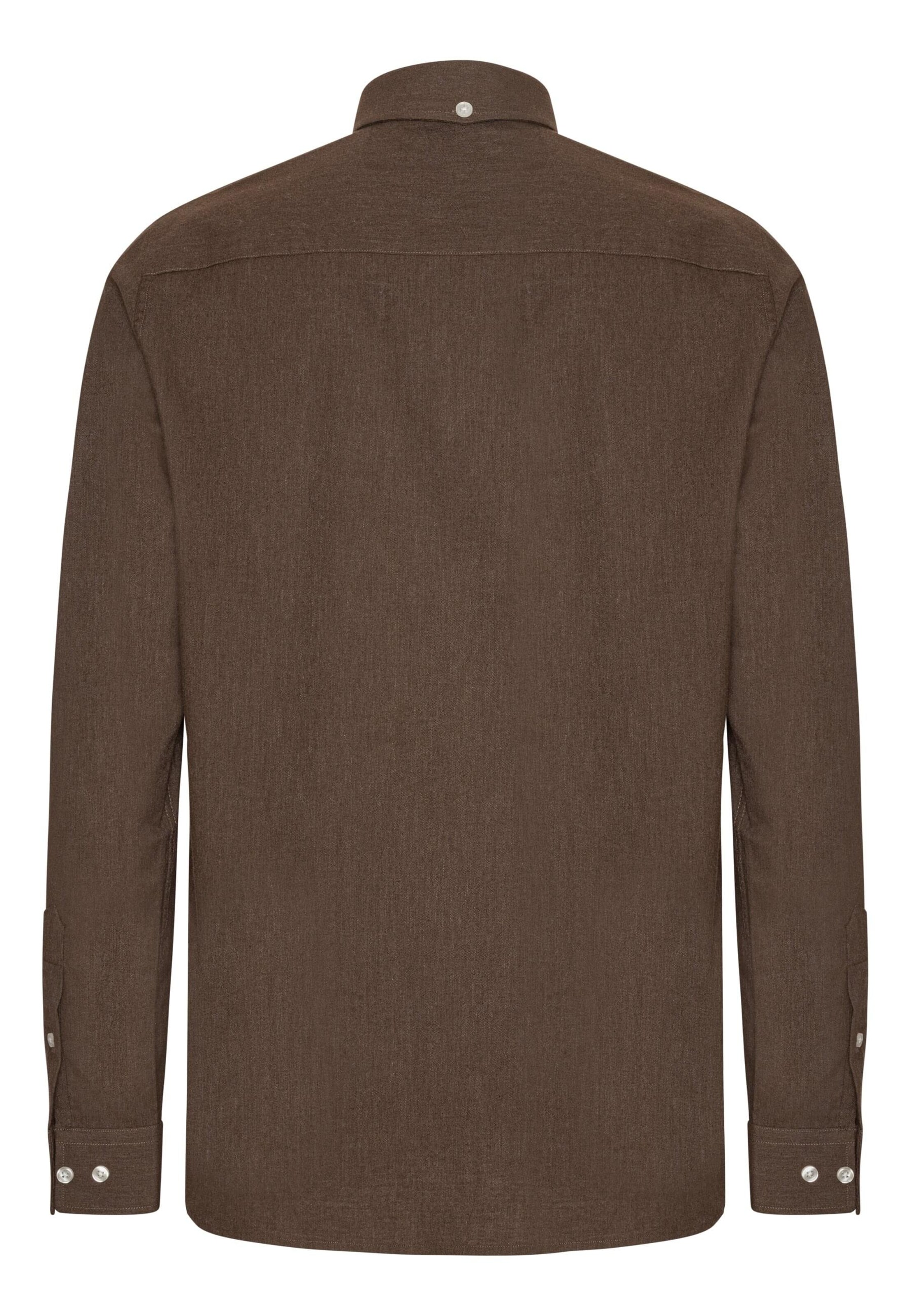 Coupe regular Chemise Clean Cut Copenhagen en marron