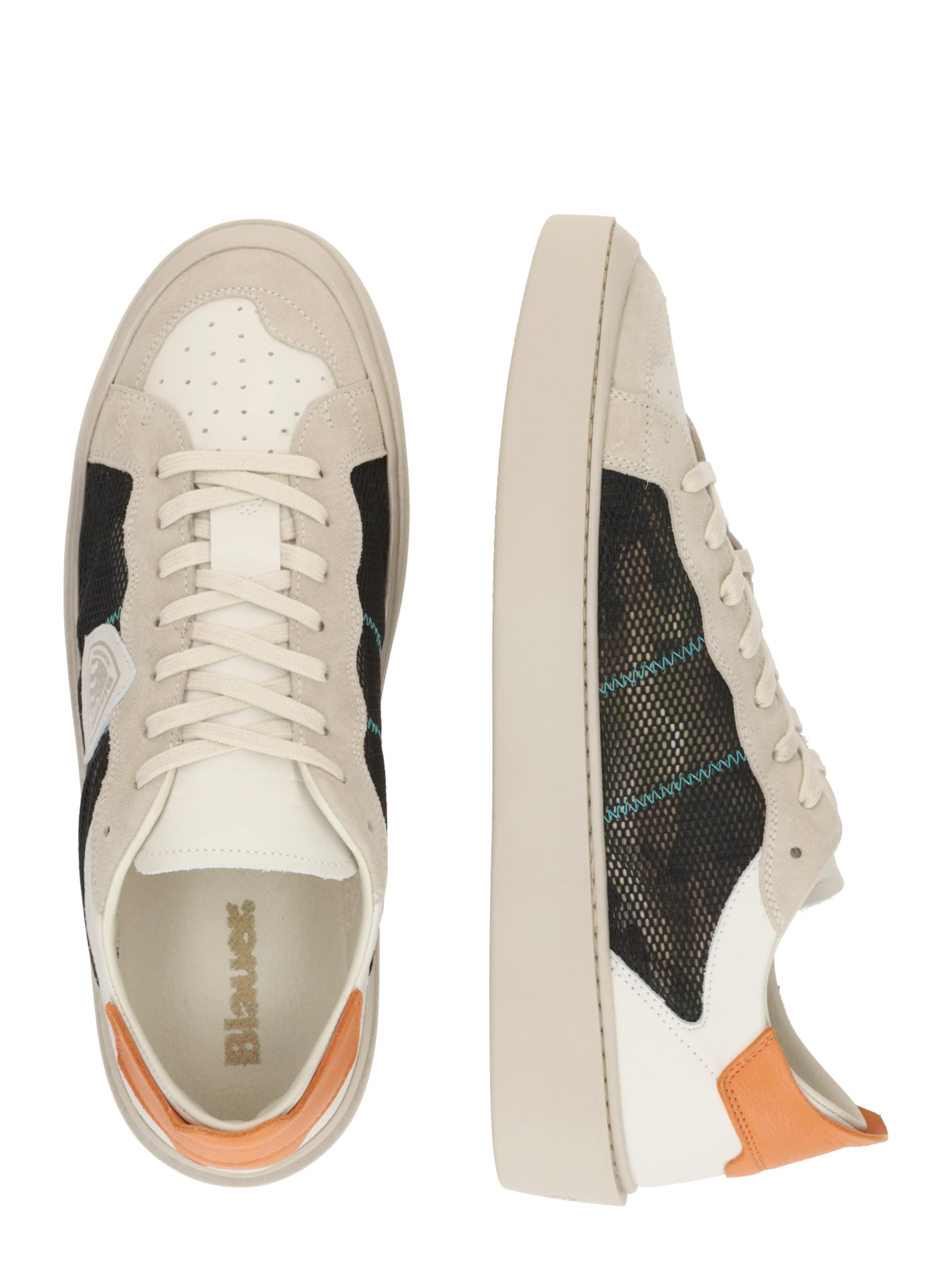 Blauer.USA Tenisky – béžová: boční strana