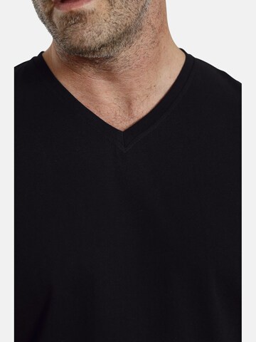 Charles Colby Shirt 'Earl Mills' in Black