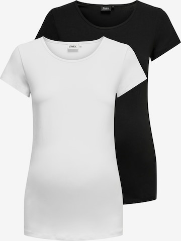 Only Maternity Shirt 'ONLMLovely' in Black: front
