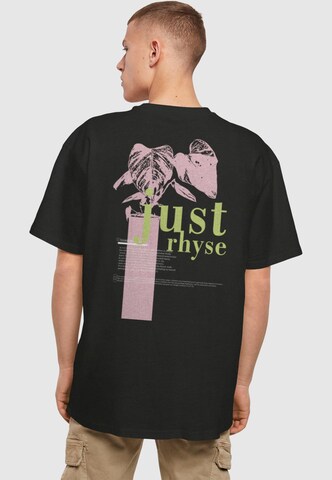 Just Rhyse T-Shirt 'Greenhouse' in Schwarz: Vorderseite