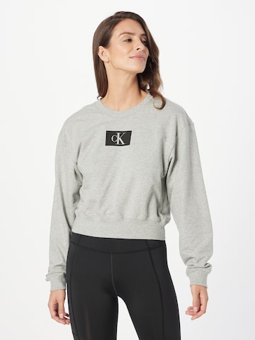 Calvin Klein UnderwearSweater majica - siva boja: prednji dio