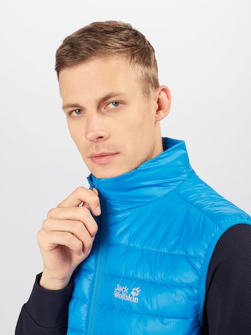 JACK WOLFSKIN Kamizelka sportowa w kolorze niebieski