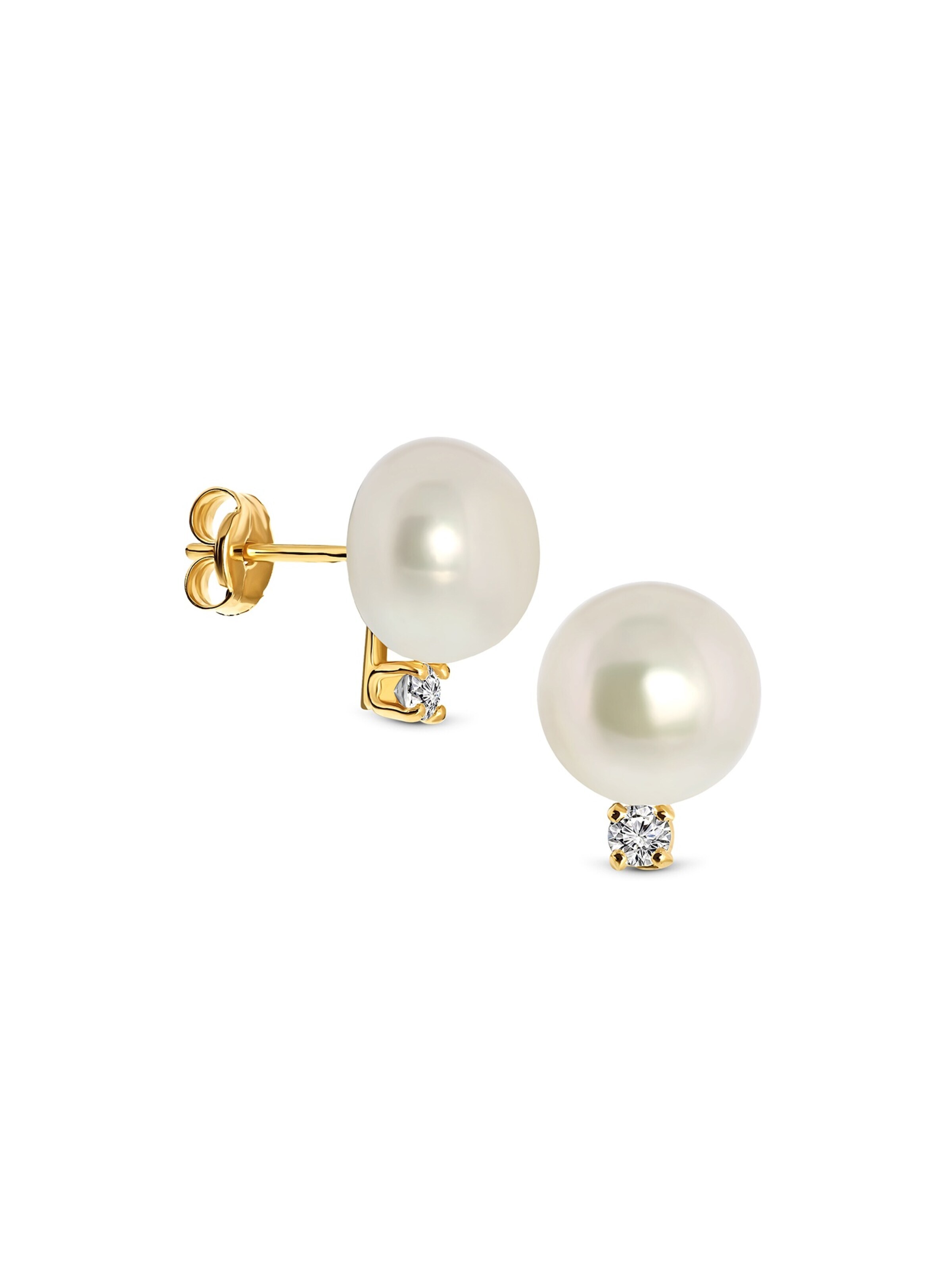 Vanlere - Pendientes en oro: frente