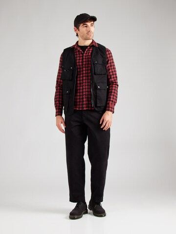 BLEND Regular Fit Hemd in Rot