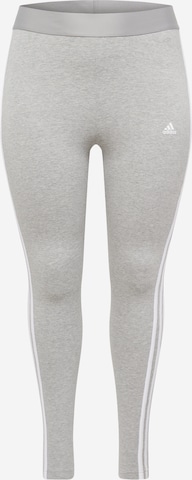 Pantalon de sport 'Essentials 3-Stripes ' ADIDAS SPORTSWEAR en gris : devant