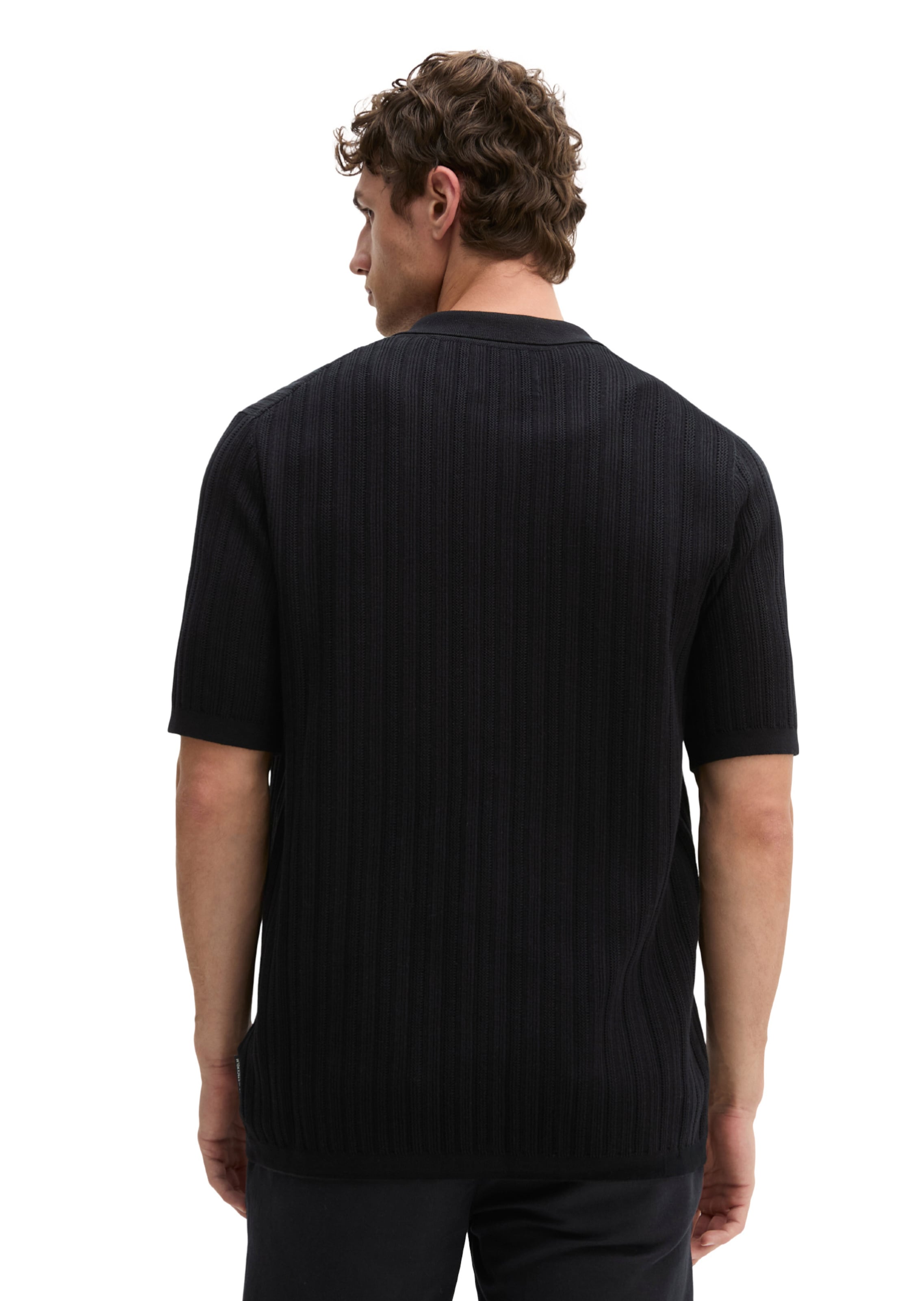 Marc O'Polo Strickjacke in Schwarz