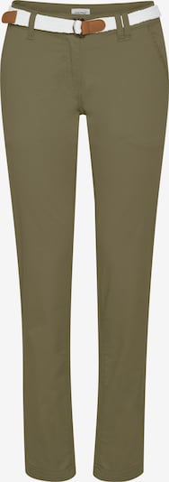 Oxmo Hose in 34 in khaki / weiß, Produktansicht