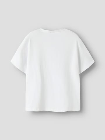 NAME IT Shirt 'NKMJULIX STITCH' in White
