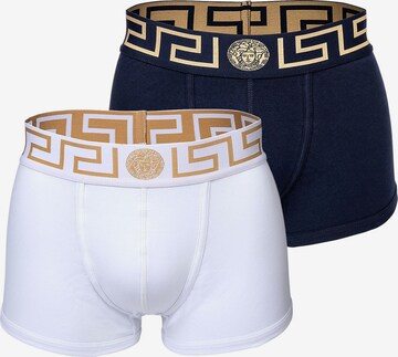 Boxers VERSACE en bleu : devant