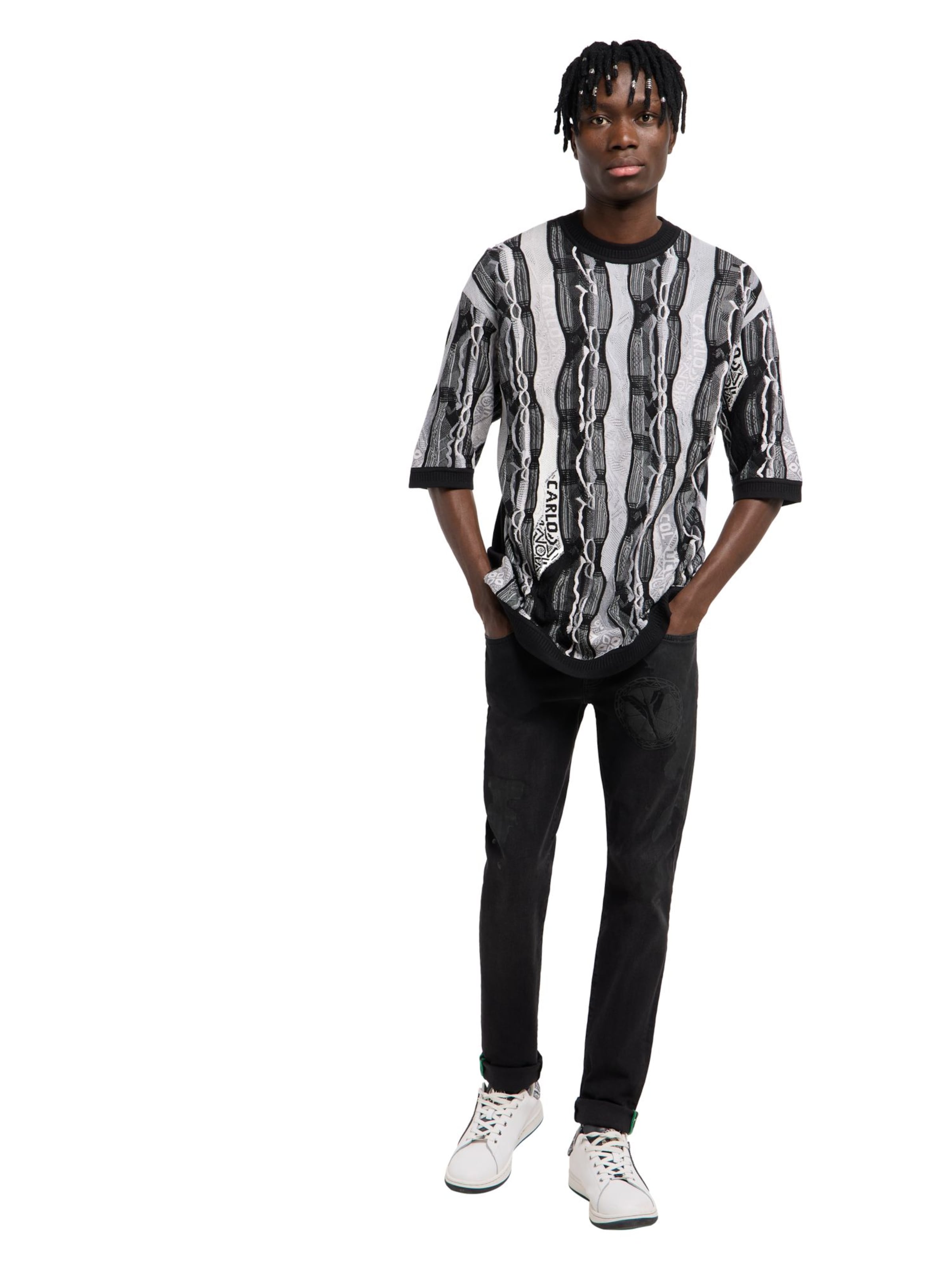 Carlo Colucci Trui 'Favetta' in Zwart