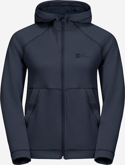 JACK WOLFSKIN Athletic fleece jacket 'Fernweh' in Night blue, Item view