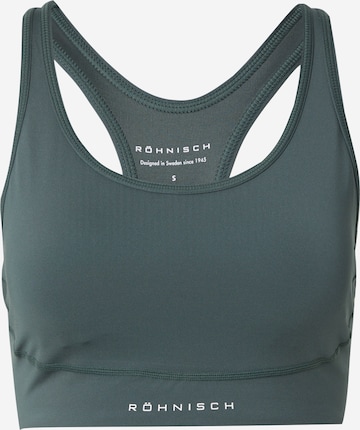 Bustier Soutien-gorge de sport 'FLATTERING' Röhnisch en gris : devant