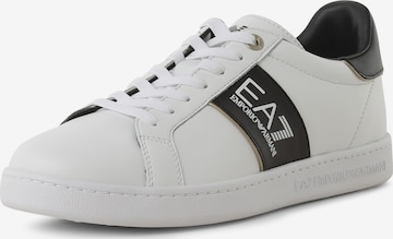 EA7 Emporio Armani Sneakers in White: front