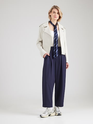 Rich & Royal Barrel Брюки со складками в Синий