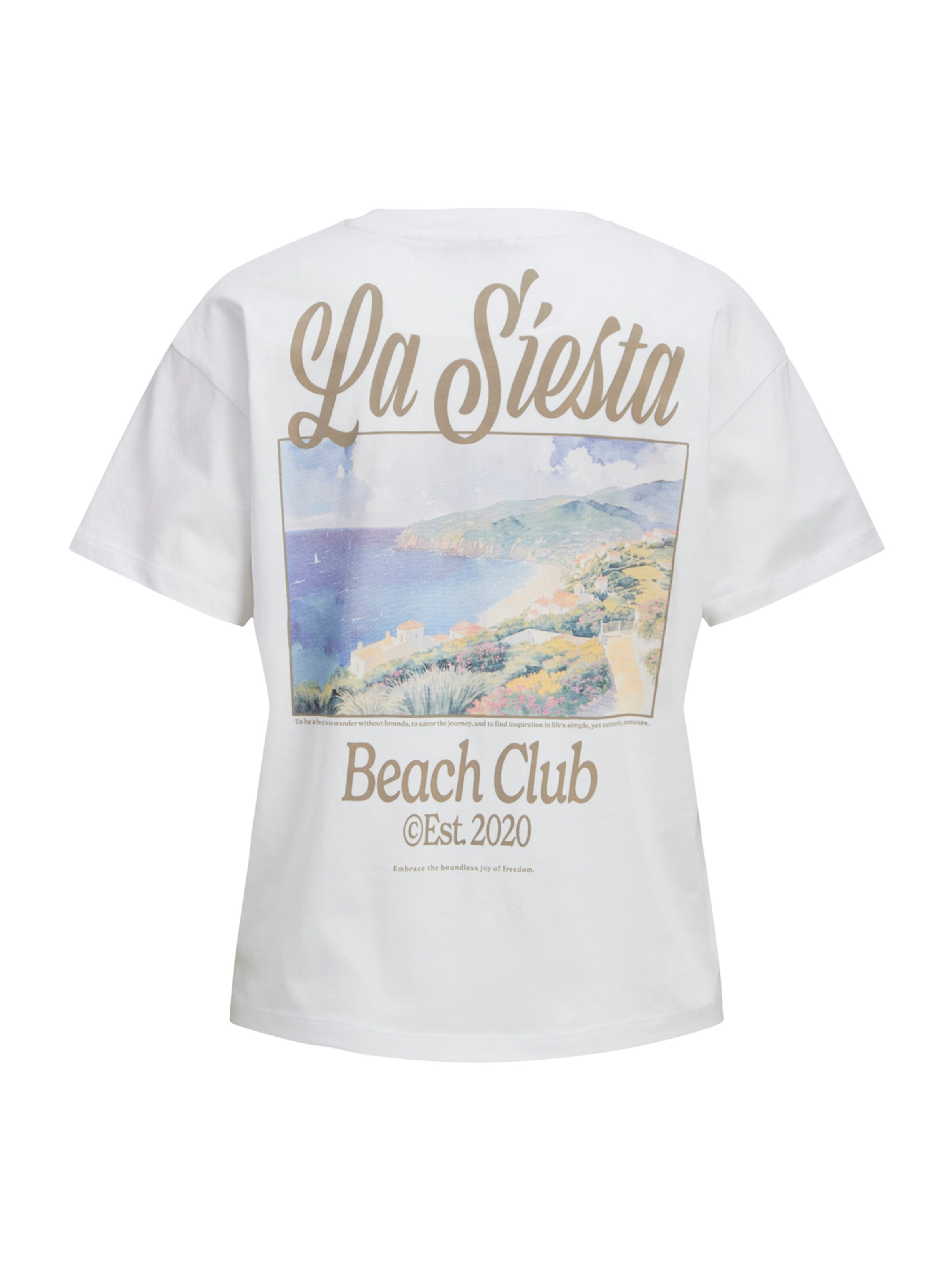 JJXX T-shirt 'JXGia' i vit