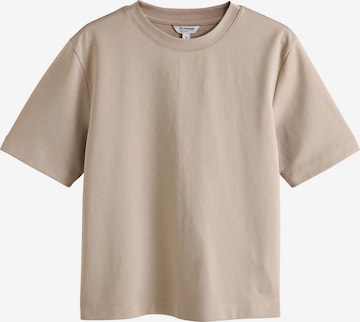 T-shirt 'N. Premium' Next en marron : devant