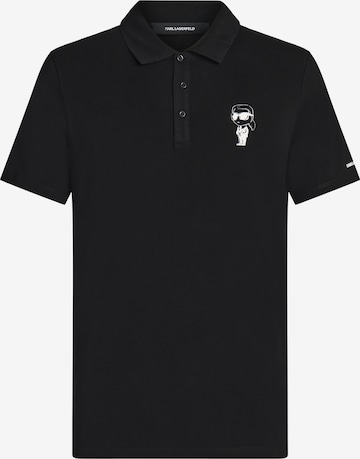 T-Shirt Karl Lagerfeld en noir : devant