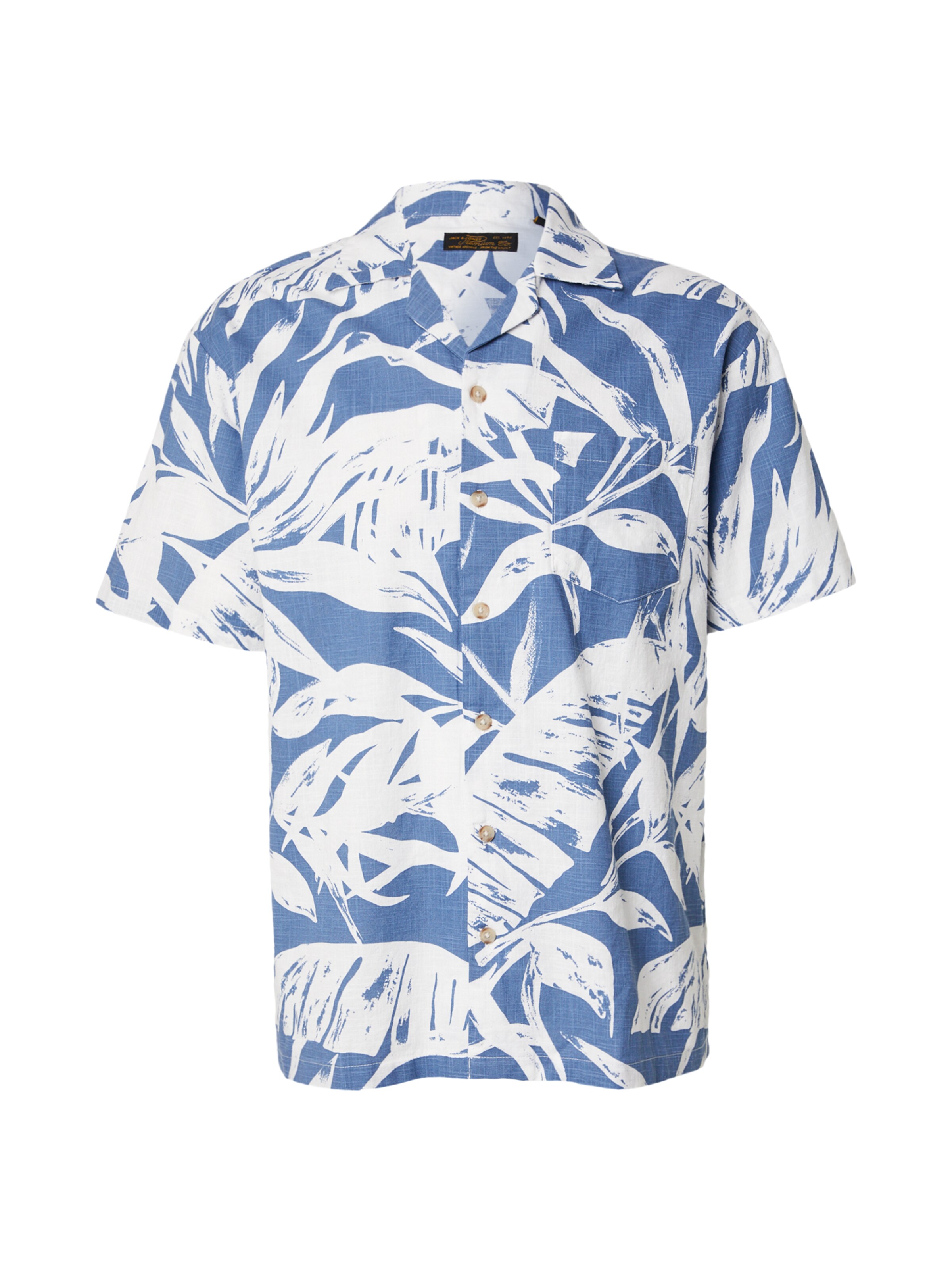 Jack & Jones Premium Πουκάμισο 'JPRBLUBAHAMAS' σε μπλε: μπροστά