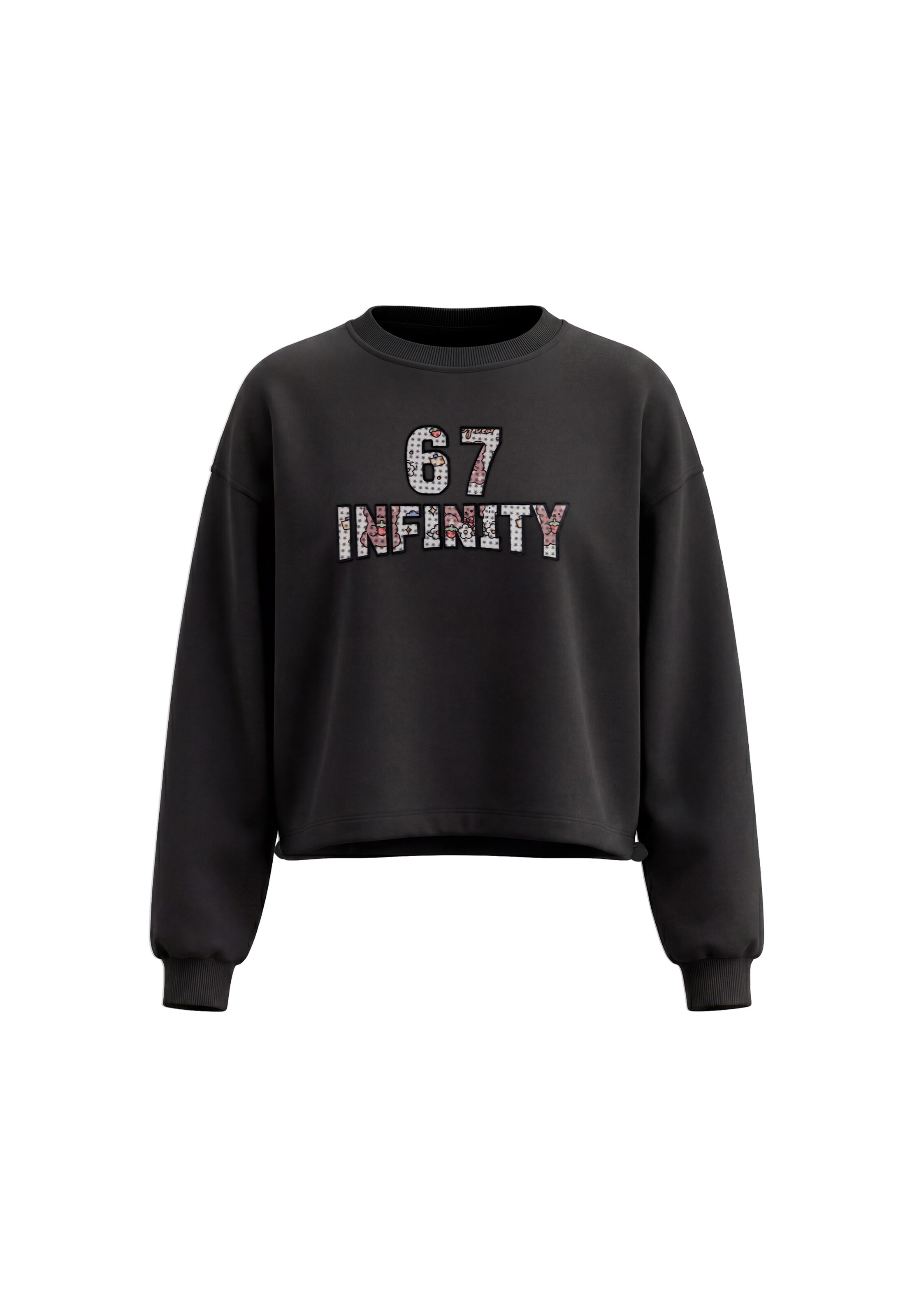 MYMO - Sweatshirt em preto: frente