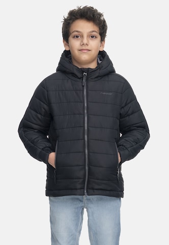 Ragwear Winter Jacket 'Coolio' in Black: front