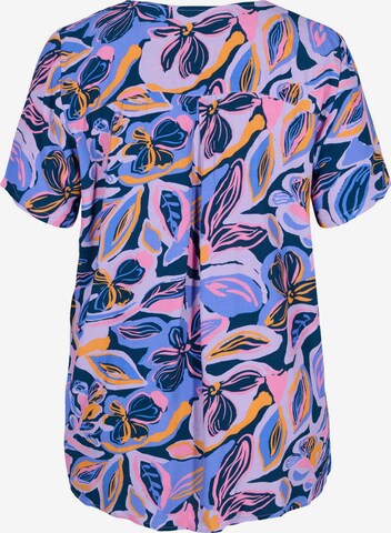 Camicia da donna 'XFLORA' di Zizzi in colori misti