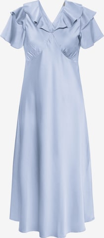Robe 'Jamie' KAFFE CURVE en bleu : devant