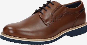 SIOUX Lace-Up Shoes 'Dilip-716-H' in Brown: front
