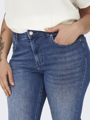 ONLY Carmakoma Slimfit Jeans 'WILLY' in Blauw