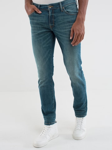 BIG STAR Slimfit Jeans 'DERIC' in Blauw: voorkant