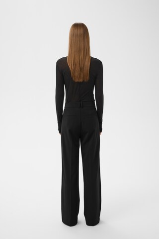 InWear Wide Leg Hose 'HaislyIW' in Schwarz