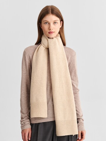 TATUUM Schal 'Vela' in Beige: Vorderseite