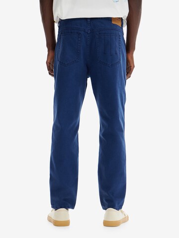 Regular Pantaloni 'Serge' de la Desigual pe albastru