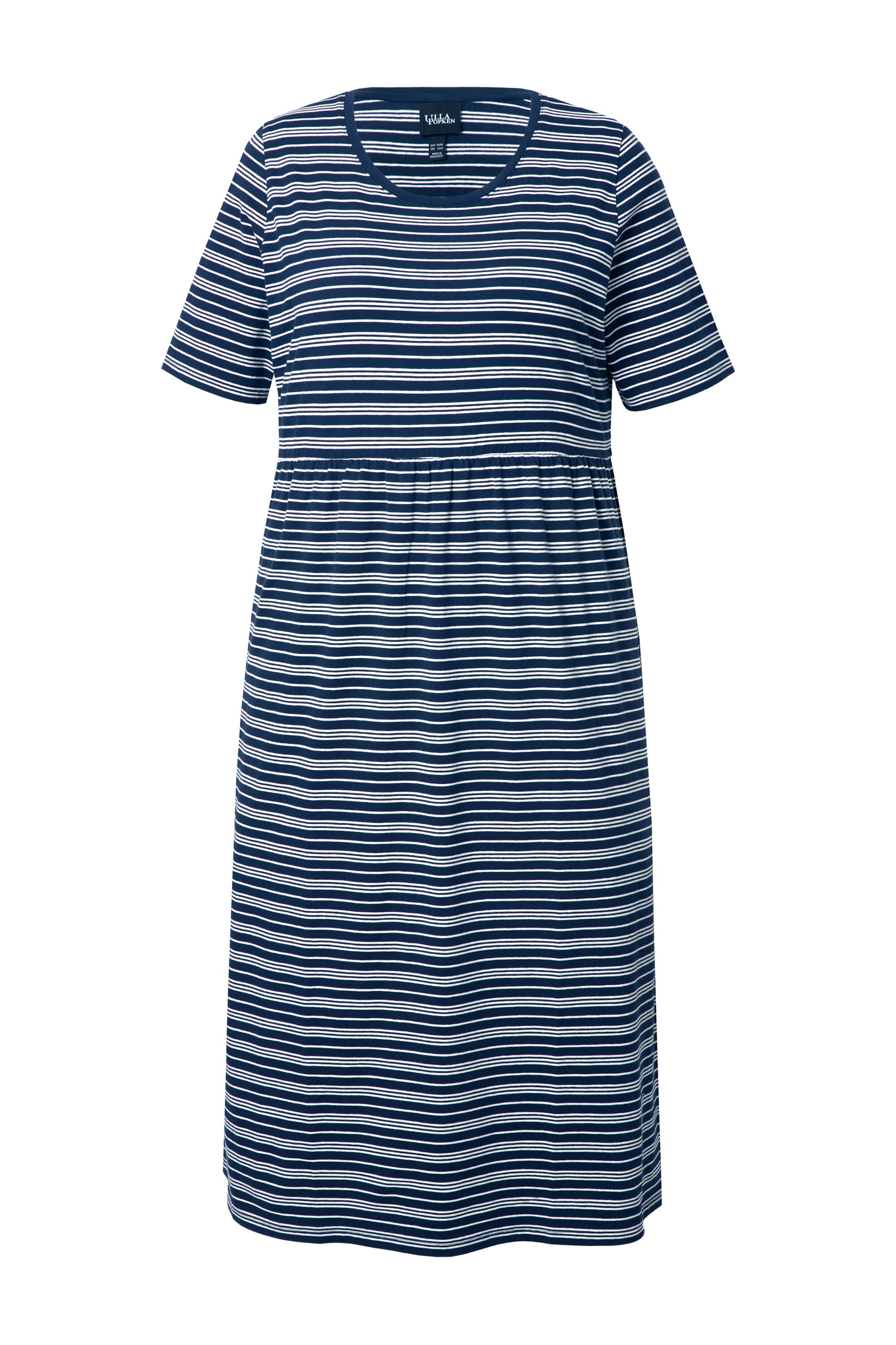 Ulla Popken Kjole i blå: forside