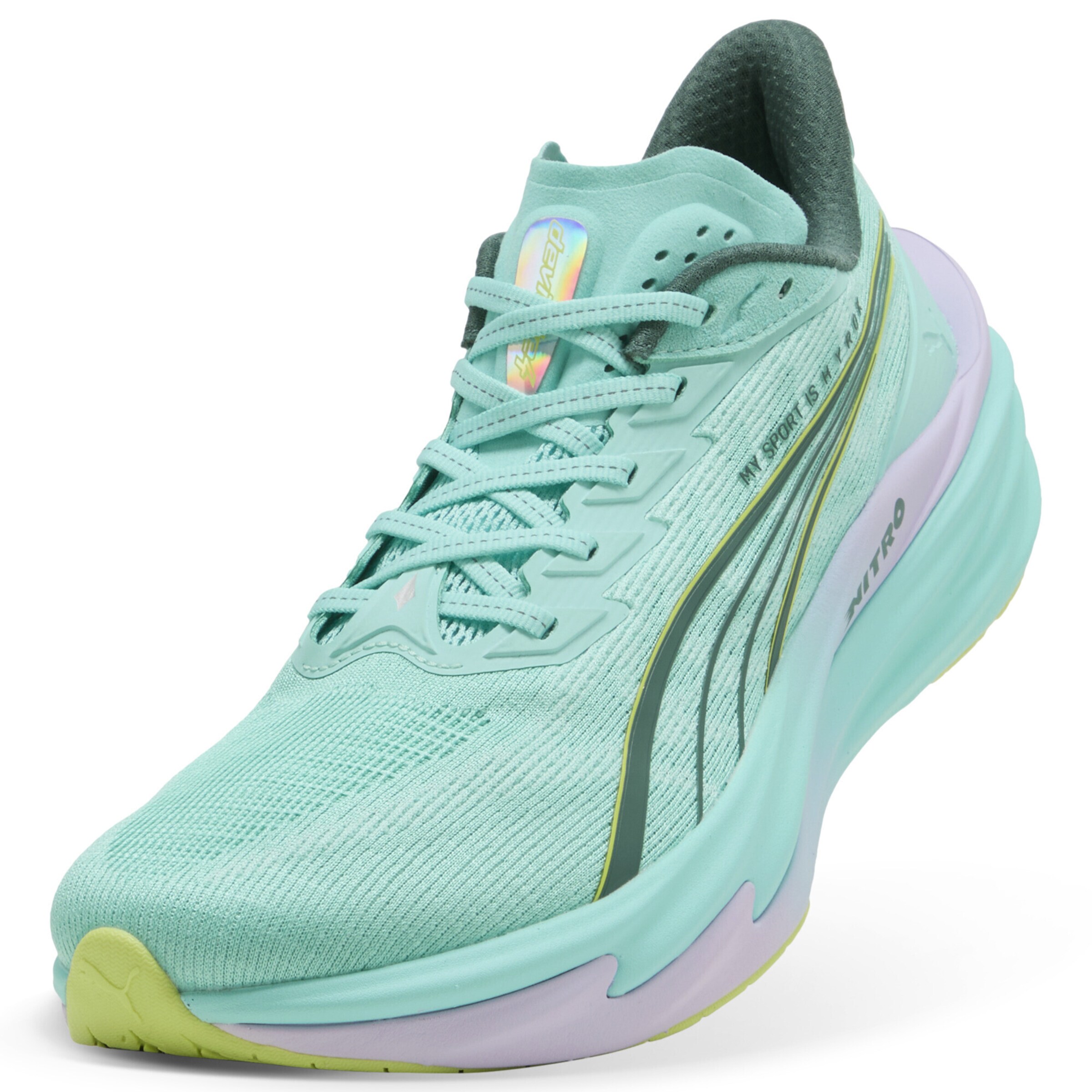 PUMA Sneakers laag in Groen: voorkant