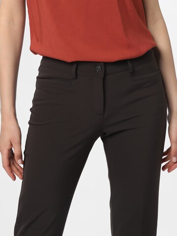 Cambio Slim fit Pants in Brown