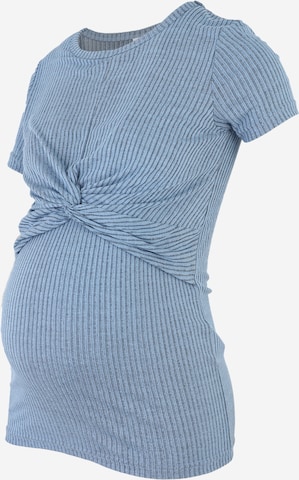 MAMALICIOUS - Camisa 'MLANLI JUNE' em azul: frente