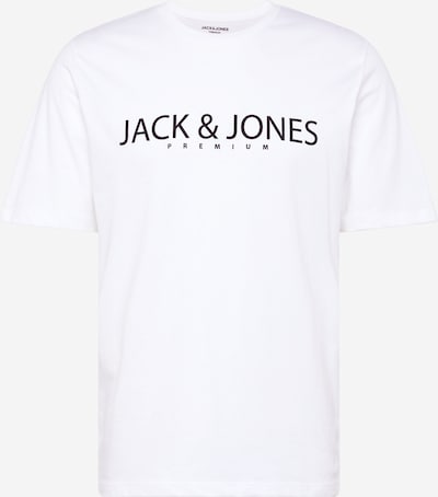 JACK & JONES Tričko 'Bla Jack' - černá / bílá, Produkt