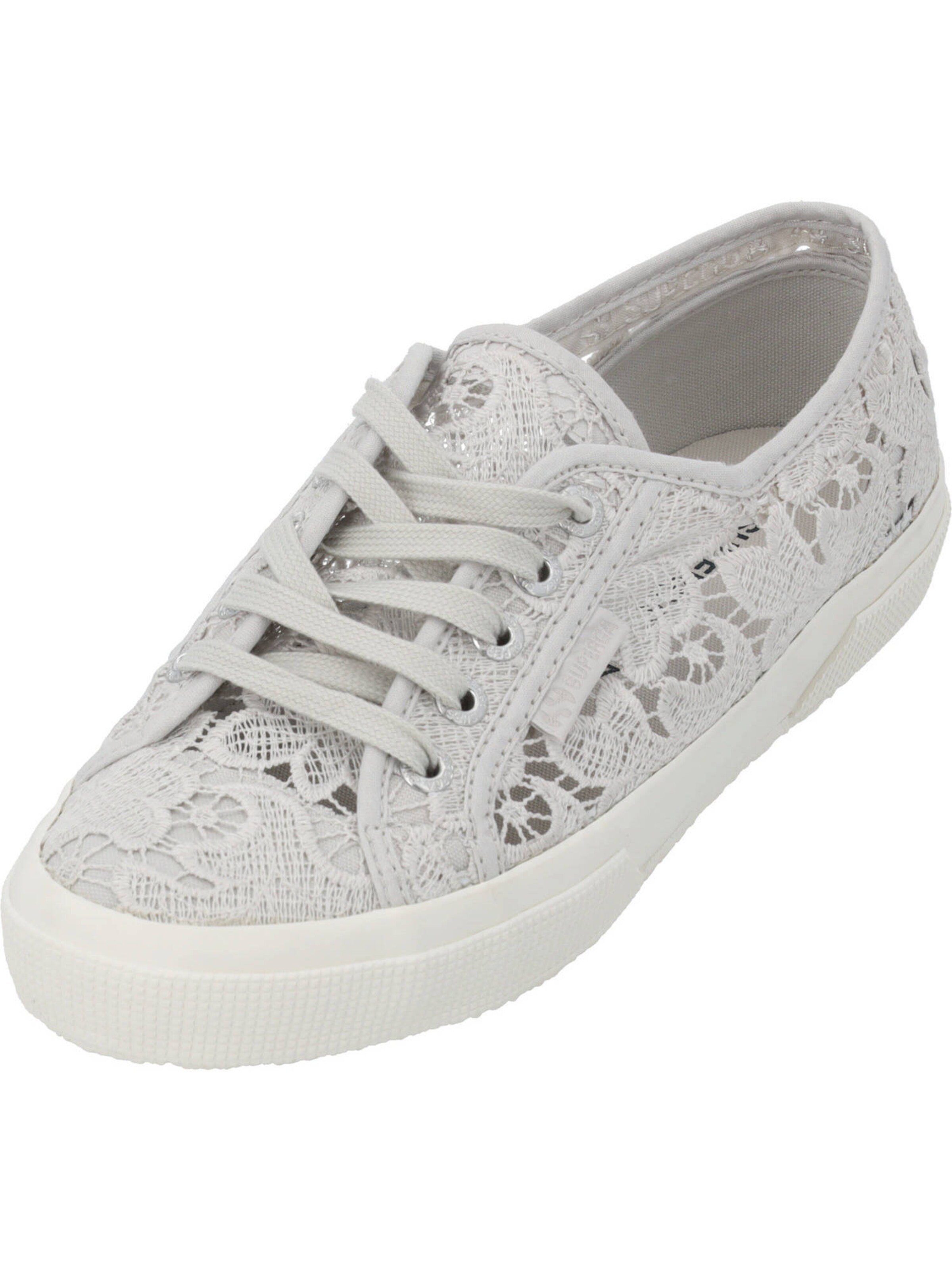 SUPERGA Sneakers laag '2750 Macrame S81219W' in Grijs: voorkant