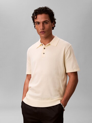 Calvin Klein Shirt in Yellow: front