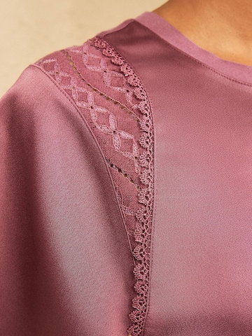 Camicia da donna di love & roses in lilla