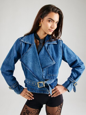 Hoermanseder Between-season jacket in Blue: front