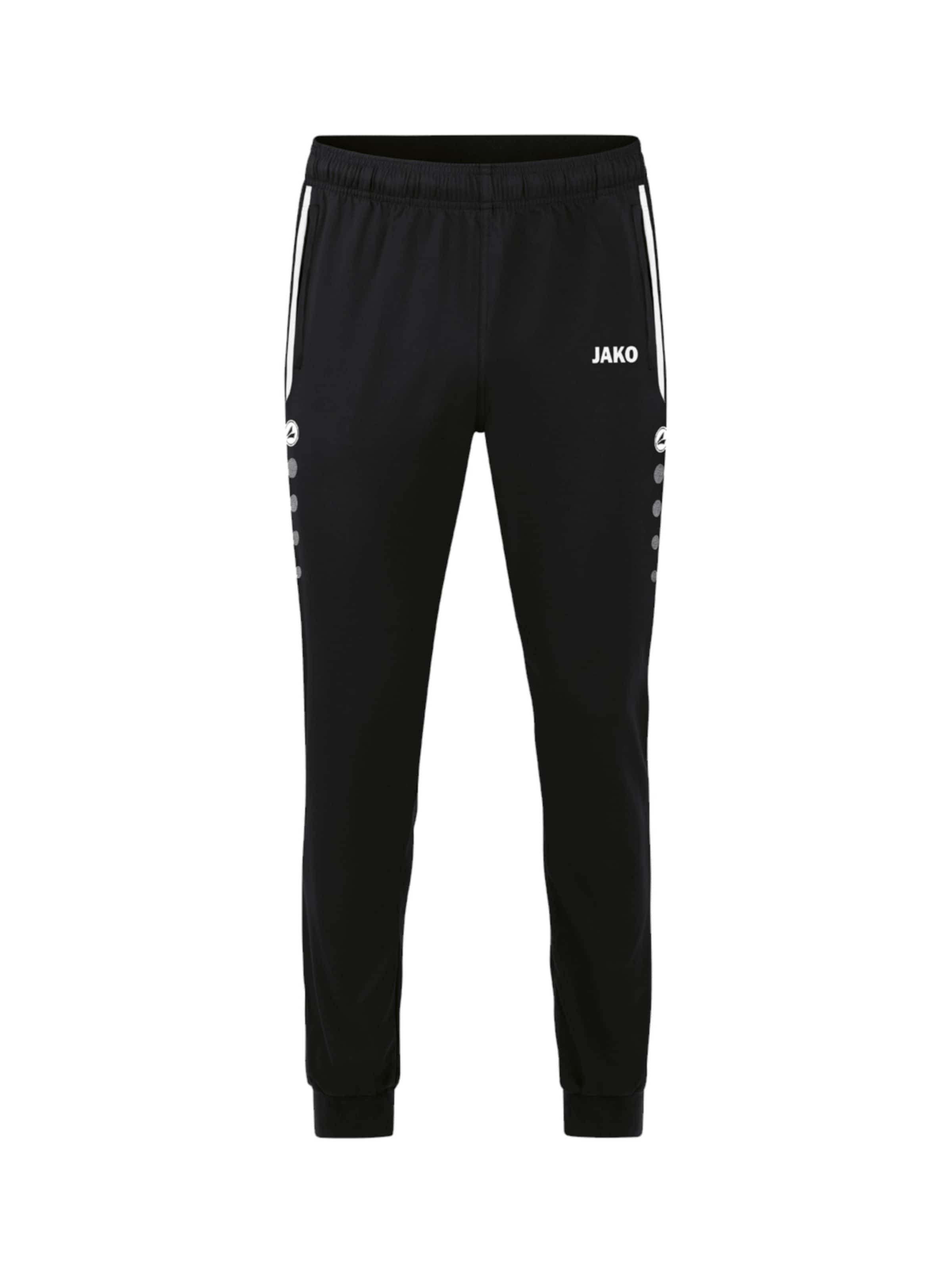 JAKO Sporthose in Schwarz: Vorderseite