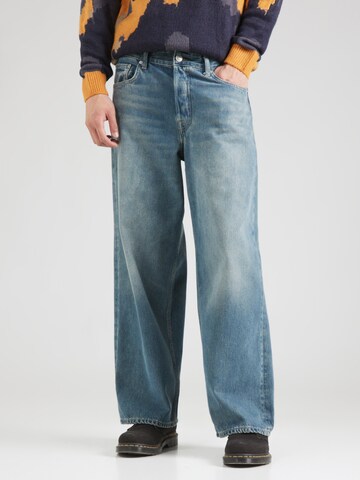 JACK & JONES Loose fit Jeans 'JJDave' in Blue: front