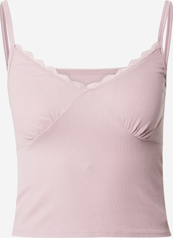 Gilly Hicks Тениска за спане в розово: отпред