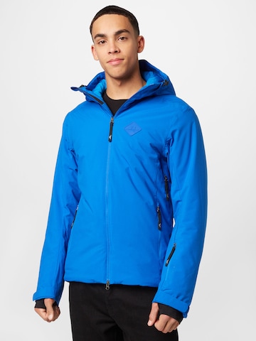 J.Lindeberg Athletic Jacket 'Ace' in Blue: front
