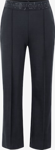 Rich & Royal Wide Leg Housut värissä musta: etupuoli