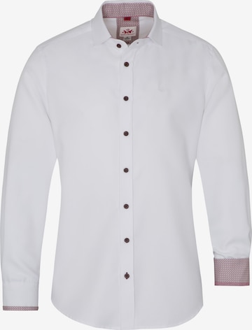 SPIETH & WENSKY Traditional button up shirt in Red: front