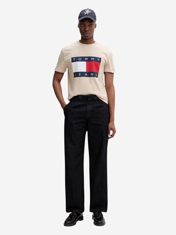 Maglietta 'DM0DM22645' di Tommy Jeans in beige