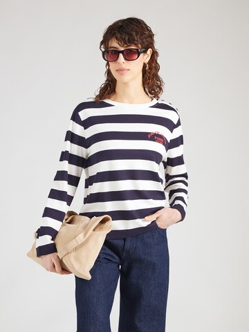 monari Sweatshirt in Blau: Vorderseite